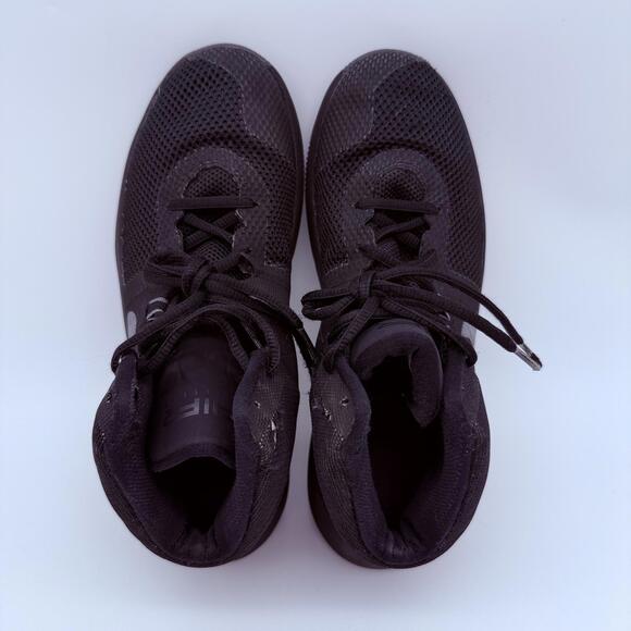 Nike Air Precision NBK Black Grey Mens 7.5 - Picture 7 of 12